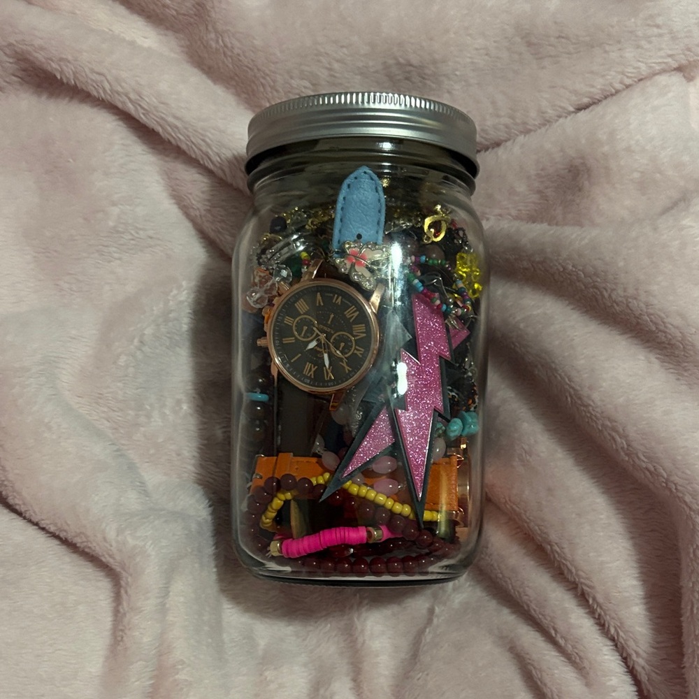 Mystery jewelry jar